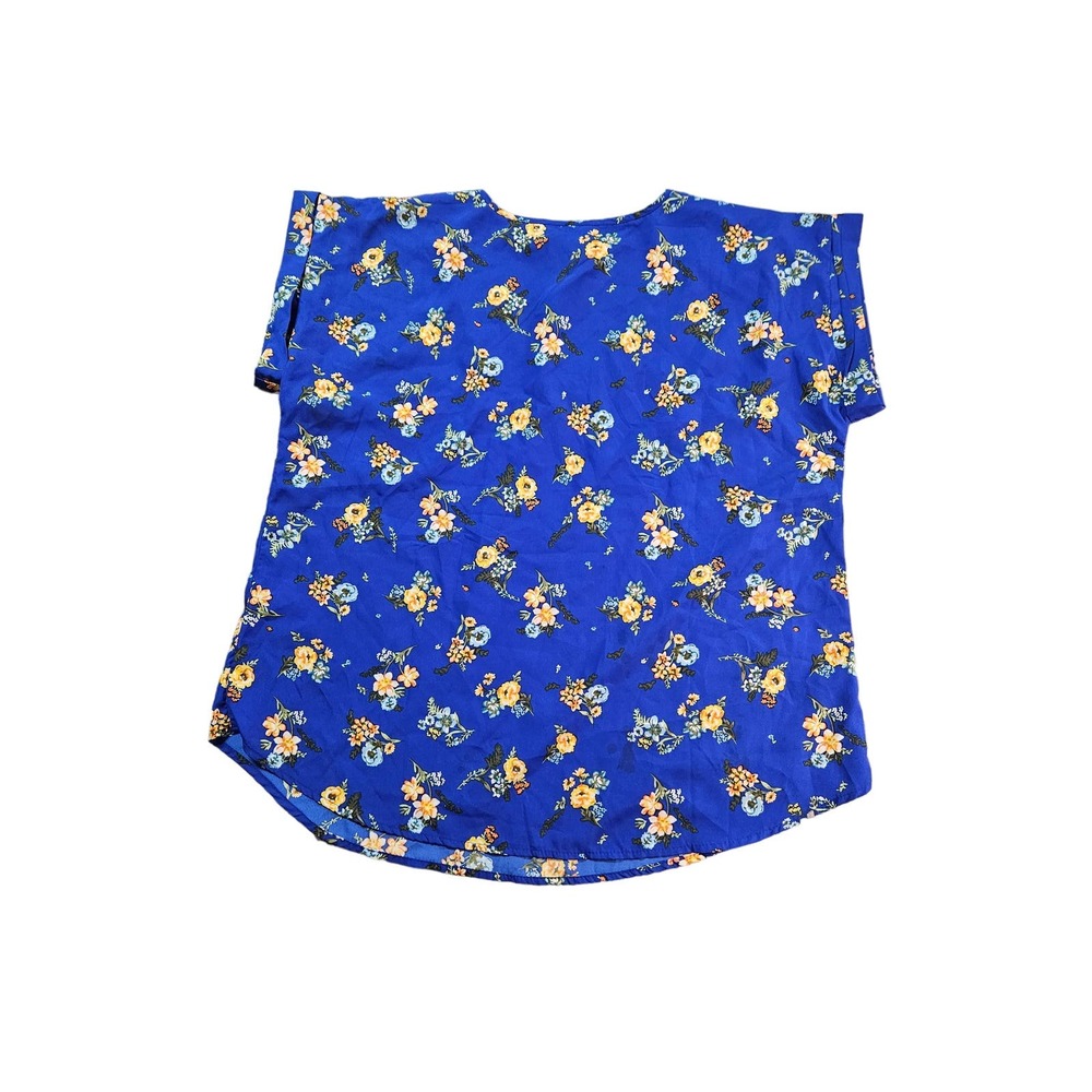 NWT WOMEN 2X SPEED LIMIT FLORAL BLOUSE